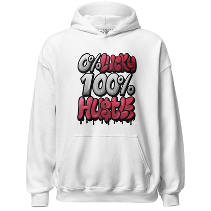 High 85 Metallic Burgundy 1s Hoodie Match Lucky Hustle - NastyJamz