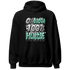 High OG Green Glow 1s Hoodie Match Lucky Hustle - NastyJamz