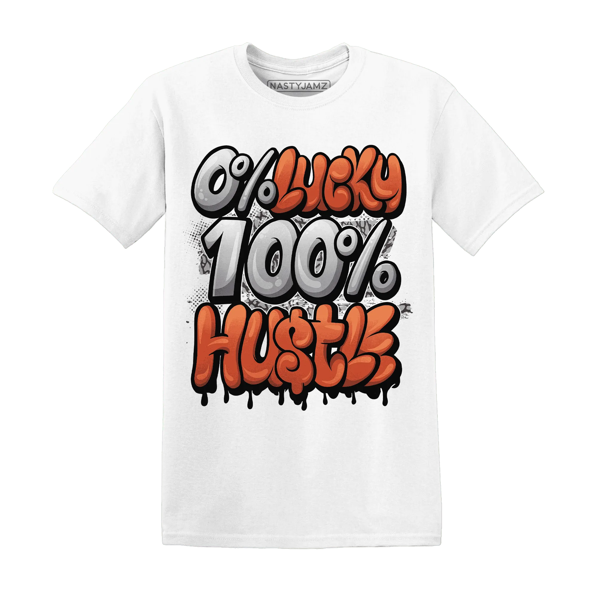 Georgia-Peach-3s-T-Shirt-Match-Lucky-Hustle