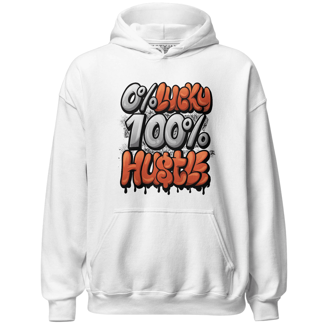 Georgia Peach 3s Hoodie Match Lucky Hustle - NastyJamz