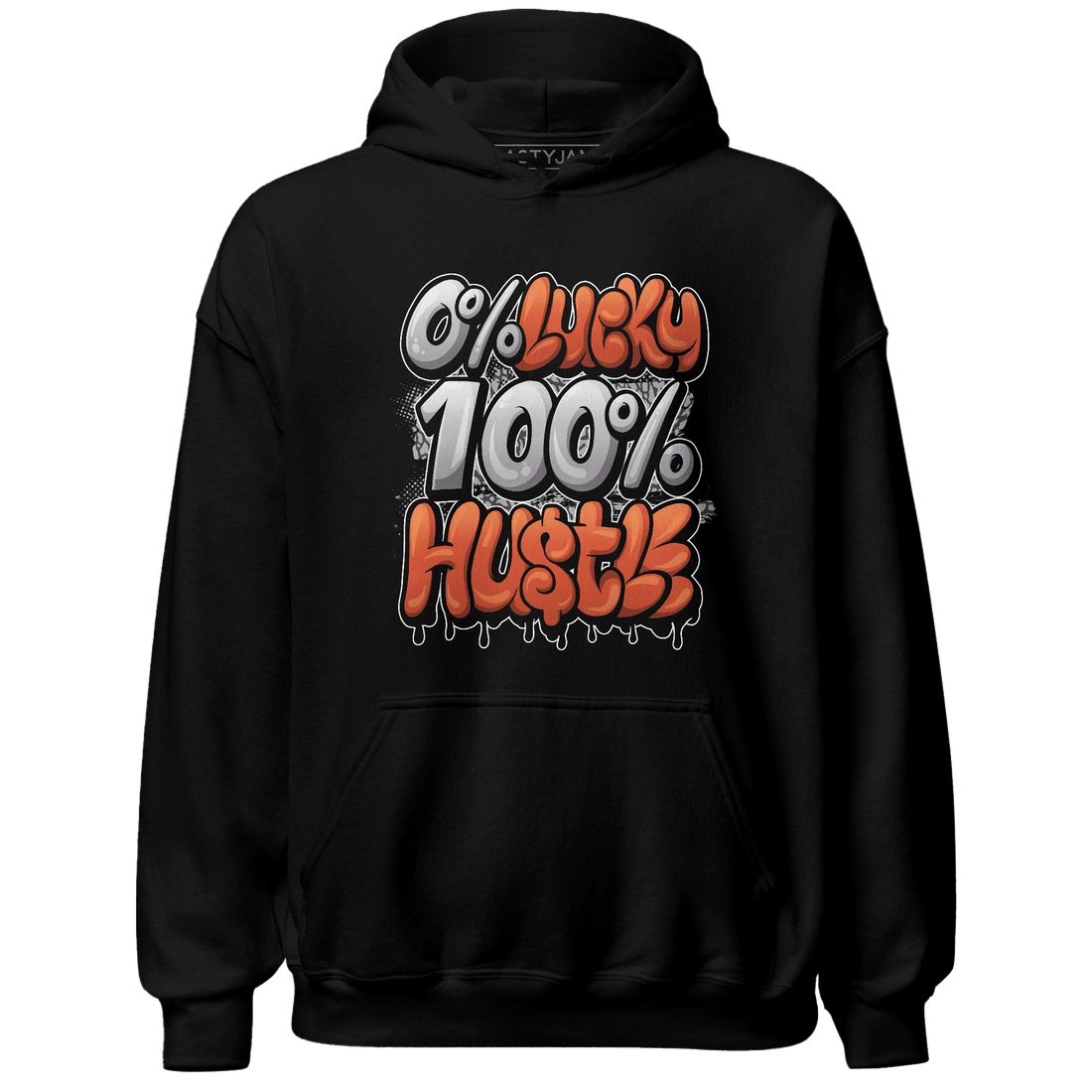 Georgia Peach 3s Hoodie Match Lucky Hustle - NastyJamz