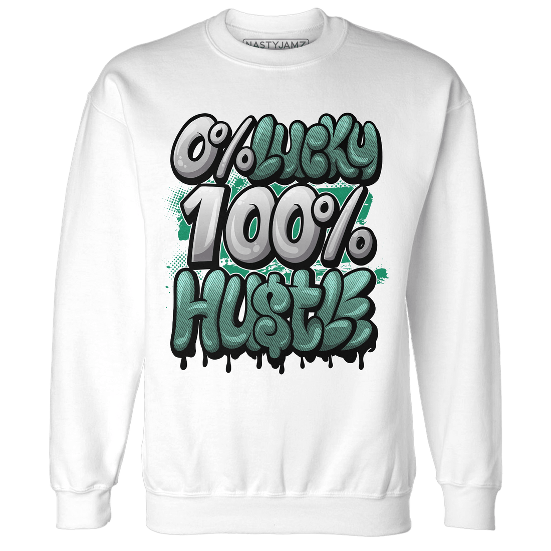 Nina CN Abney 3s Sweatshirt Match Lucky Hustle - NastyJamz