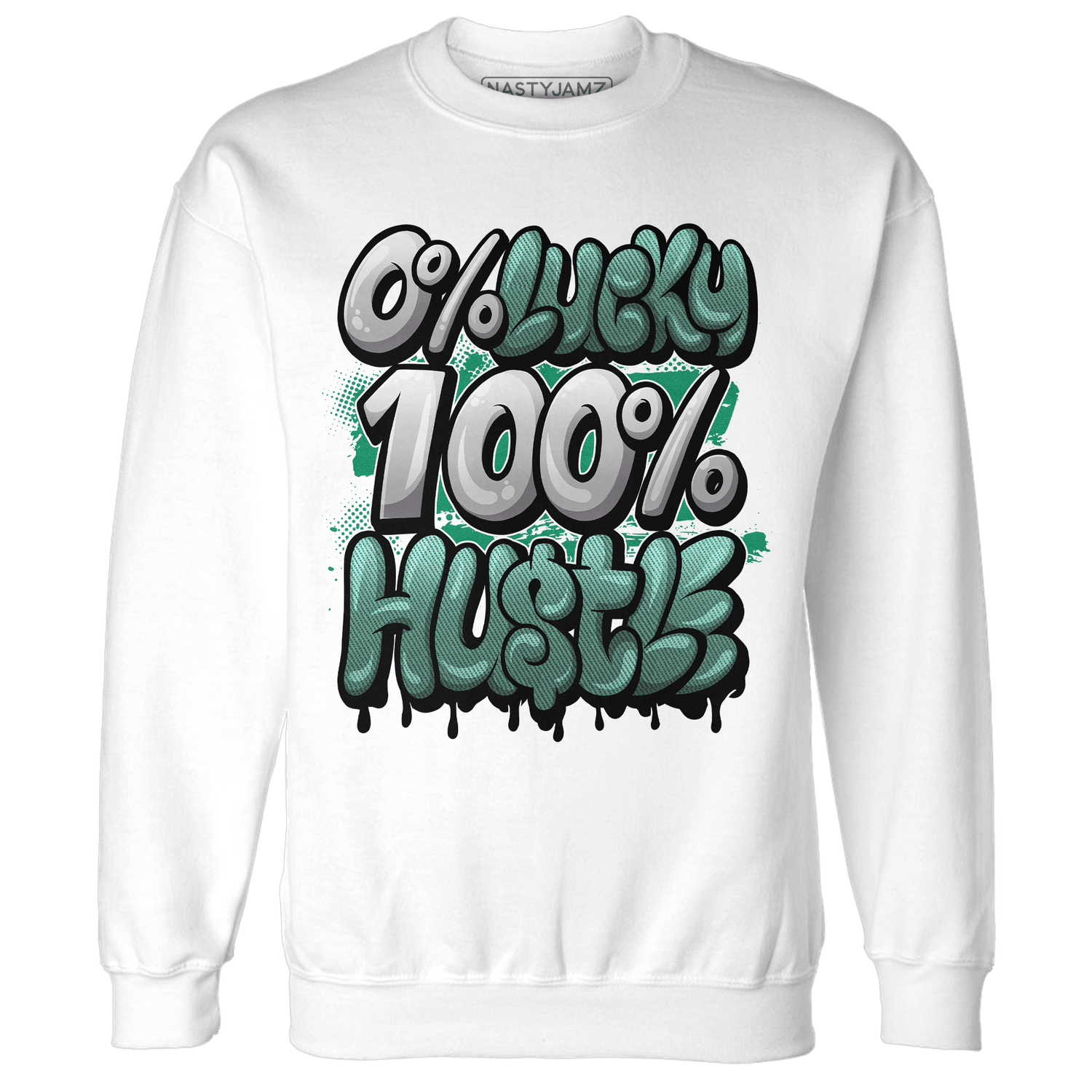 Nina CN Abney 3s Sweatshirt Match Lucky Hustle - NastyJamz