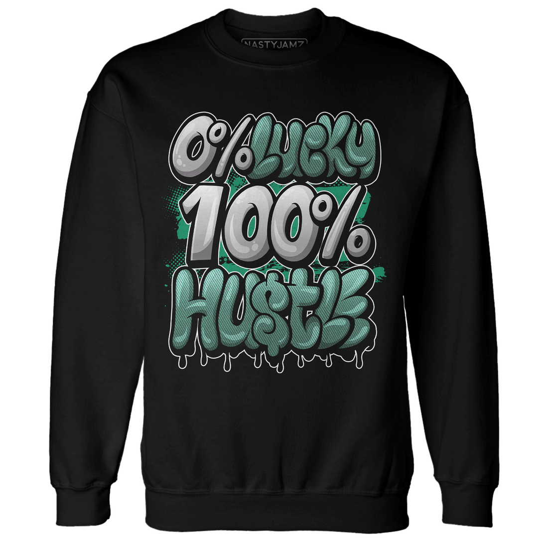 Nina CN Abney 3s Sweatshirt Match Lucky Hustle - NastyJamz