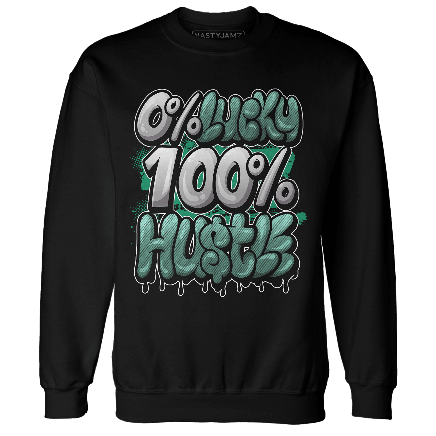 Nina CN Abney 3s Sweatshirt Match Lucky Hustle - NastyJamz