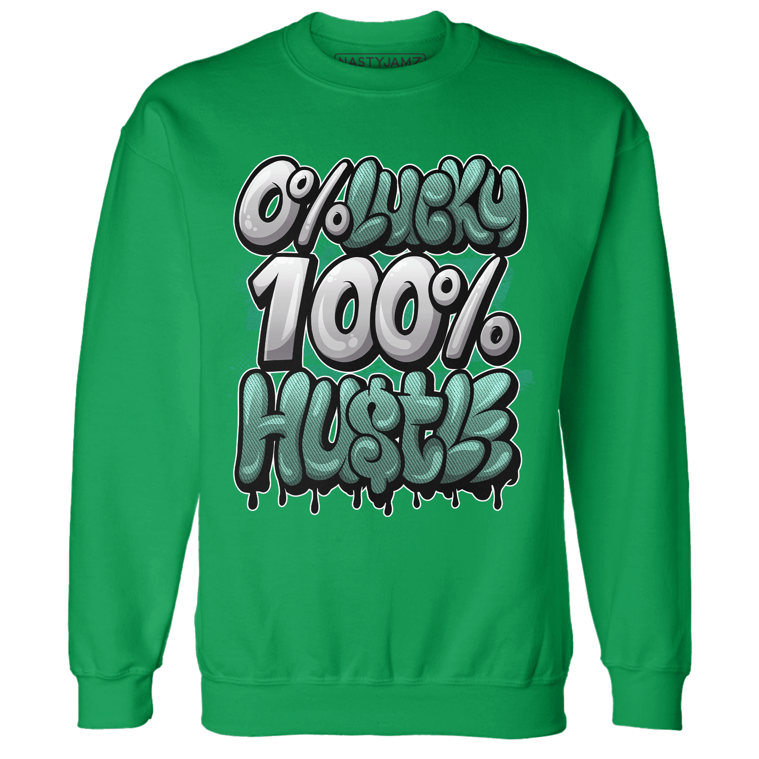Nina CN Abney 3s Sweatshirt Match Lucky Hustle - NastyJamz