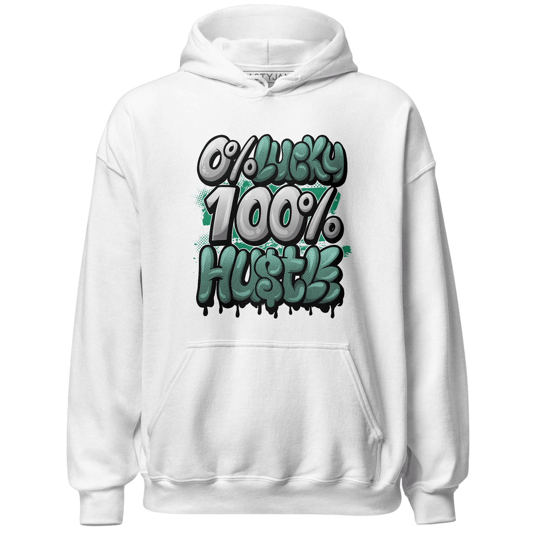 Nina CN Abney 3s Hoodie Match Lucky Hustle - NastyJamz