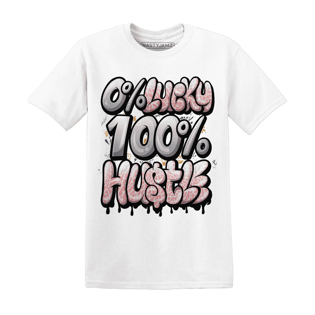 Red-Stardust-3s-T-Shirt-Match-Lucky-Hustle