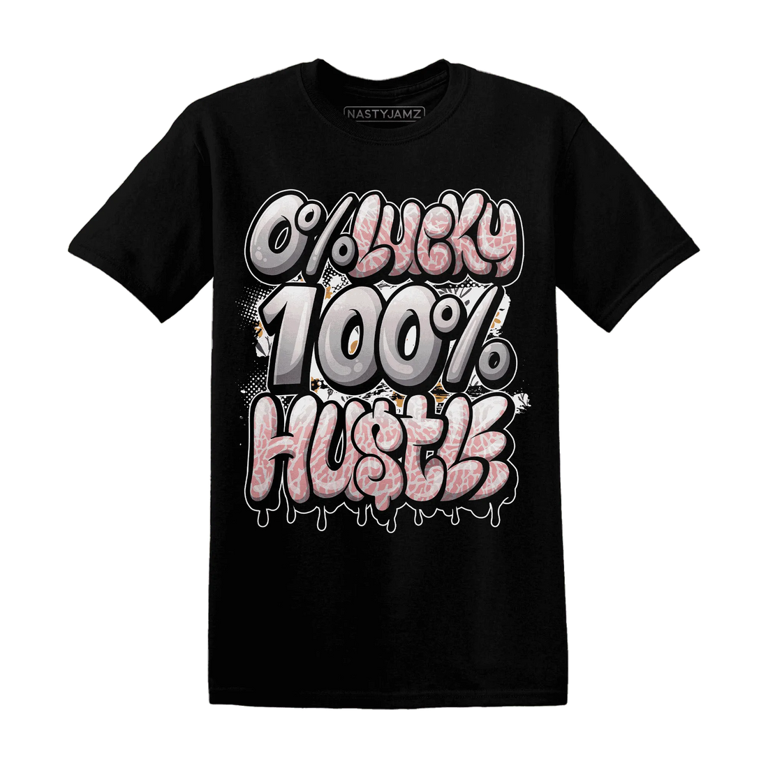 Red-Stardust-3s-T-Shirt-Match-Lucky-Hustle