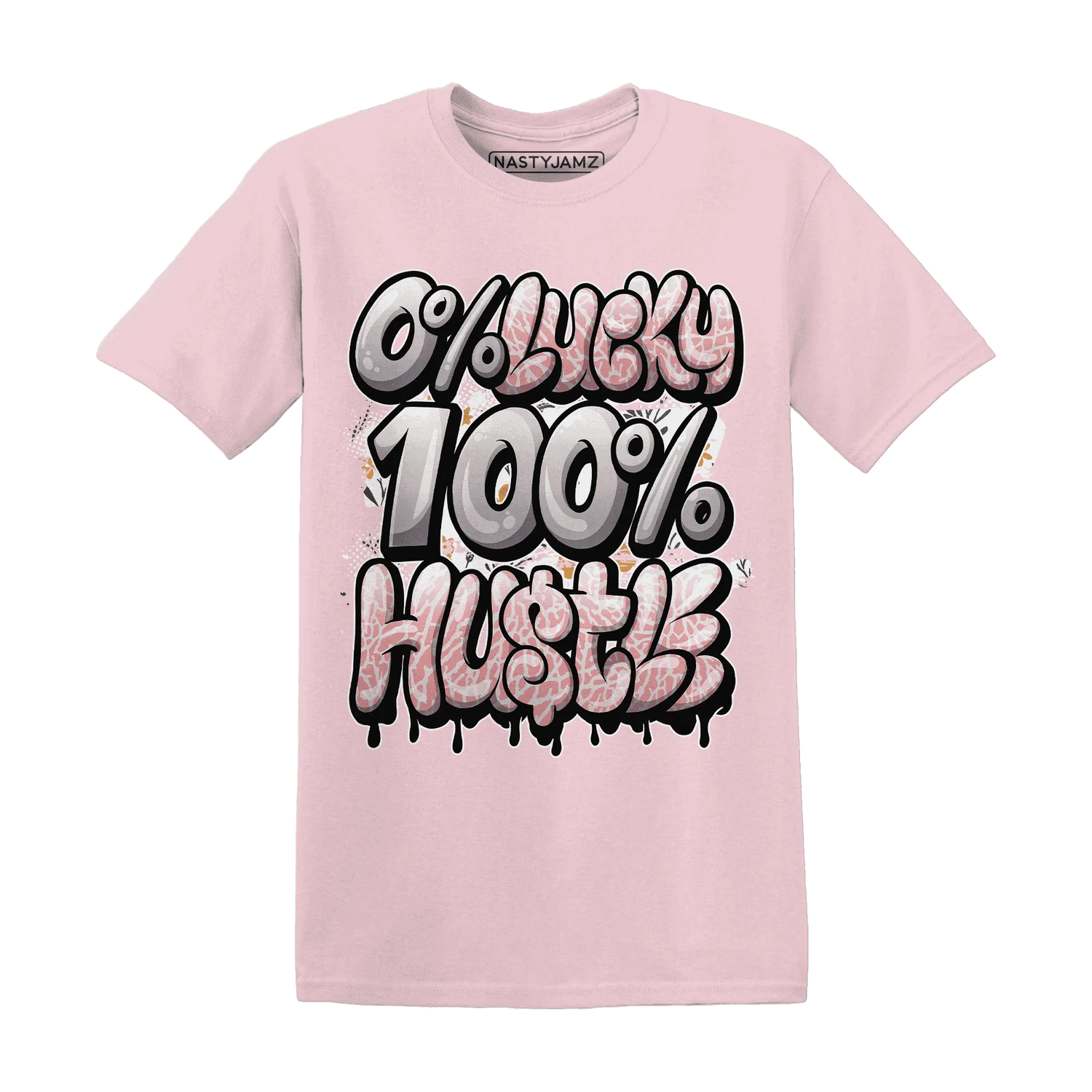 Red-Stardust-3s-T-Shirt-Match-Lucky-Hustle