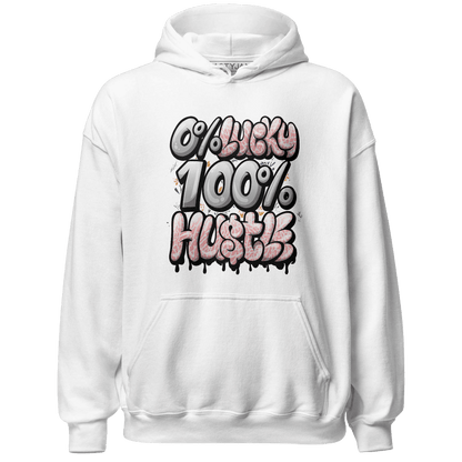 Red Stardust 3s Hoodie Match Lucky Hustle - NastyJamz