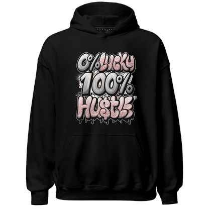 Red Stardust 3s Hoodie Match Lucky Hustle - NastyJamz