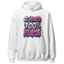 GS Hyper Violet 4s Hoodie Match Lucky Hustle - NastyJamz