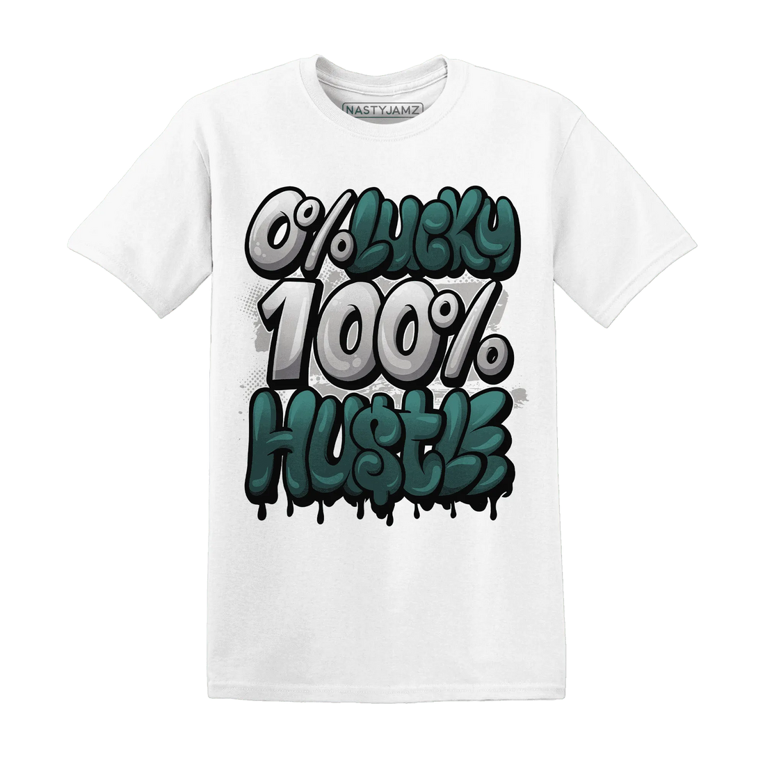 Oxidized-Green-4s-T-Shirt-Match-Lucky-Hustle
