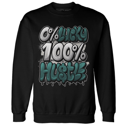 Oxidized Green 4s Sweatshirt Match Lucky Hustle - NastyJamz