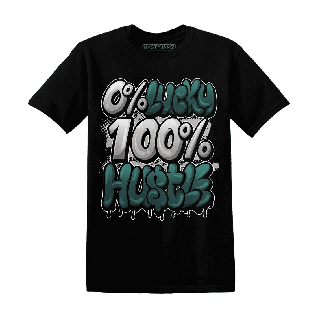 Oxidized-Green-4s-T-Shirt-Match-Lucky-Hustle