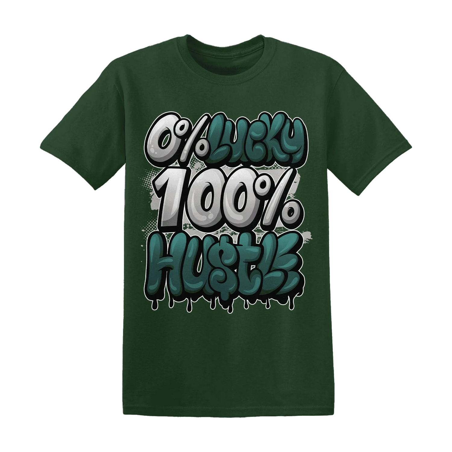 Oxidized-Green-4s-T-Shirt-Match-Lucky-Hustle