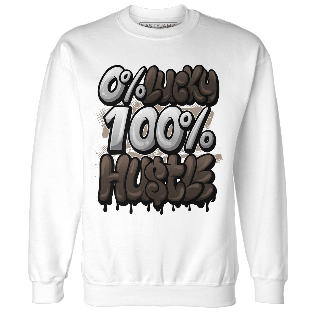 Dunk Low Baroque Brown Sweatshirt Match Lucky Hustle - NastyJamz