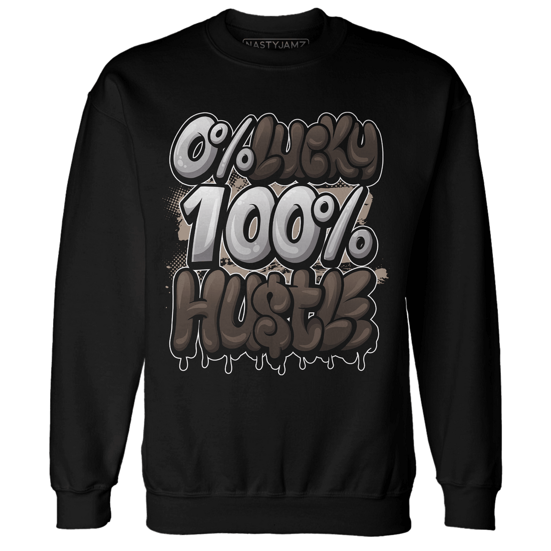 Dunk Low Baroque Brown Sweatshirt Match Lucky Hustle - NastyJamz