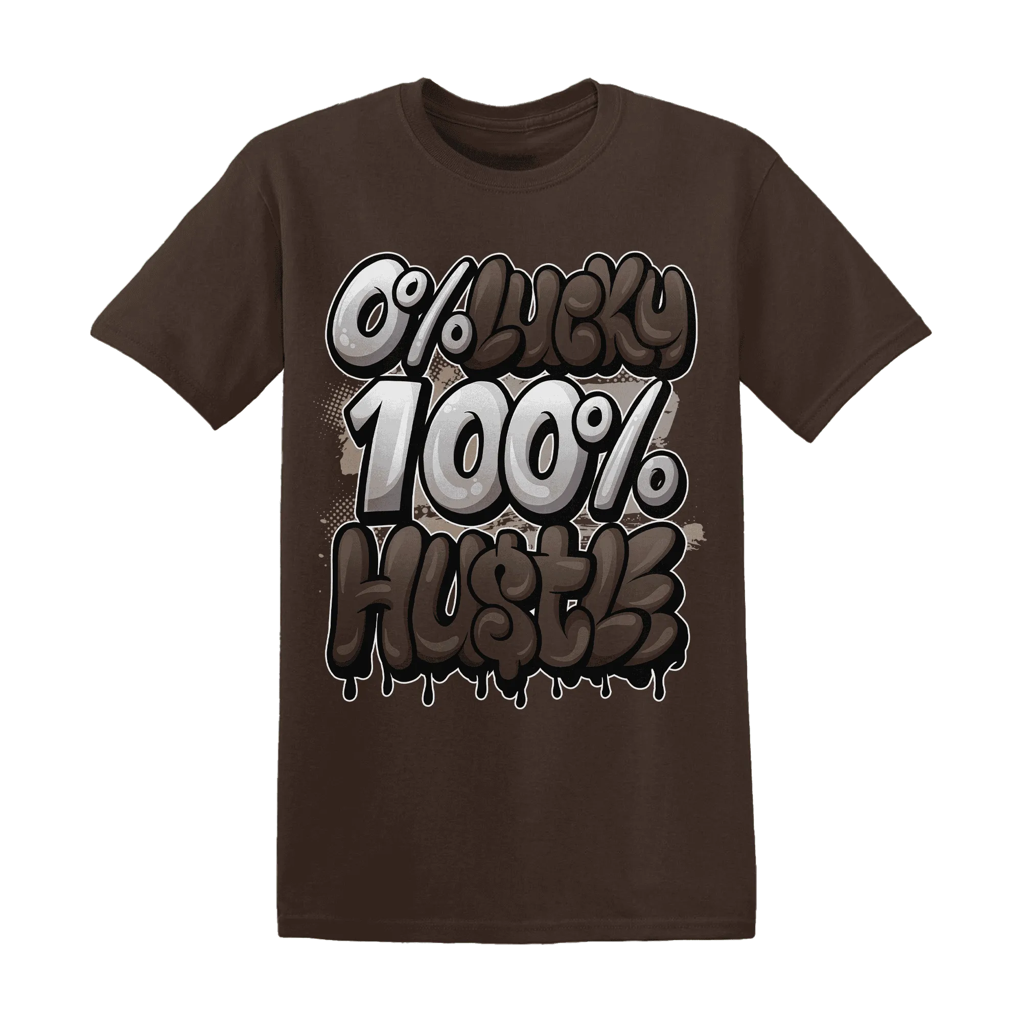Dunk-Low-Baroque-Brown-T-Shirt-Match-Lucky-Hustle