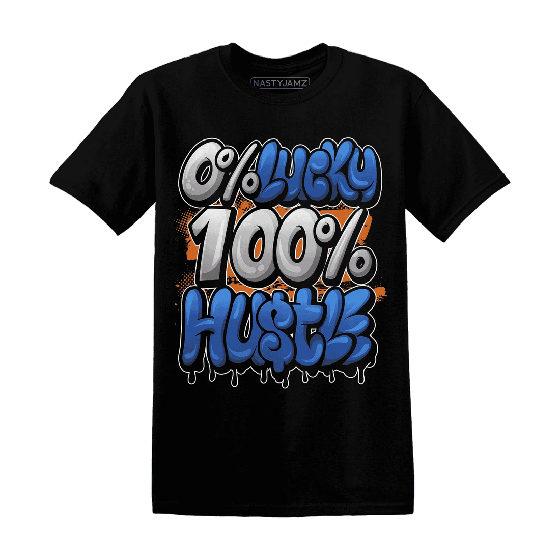 Dunk-Low-Knicks-T-Shirt-Match-Lucky-Hustle