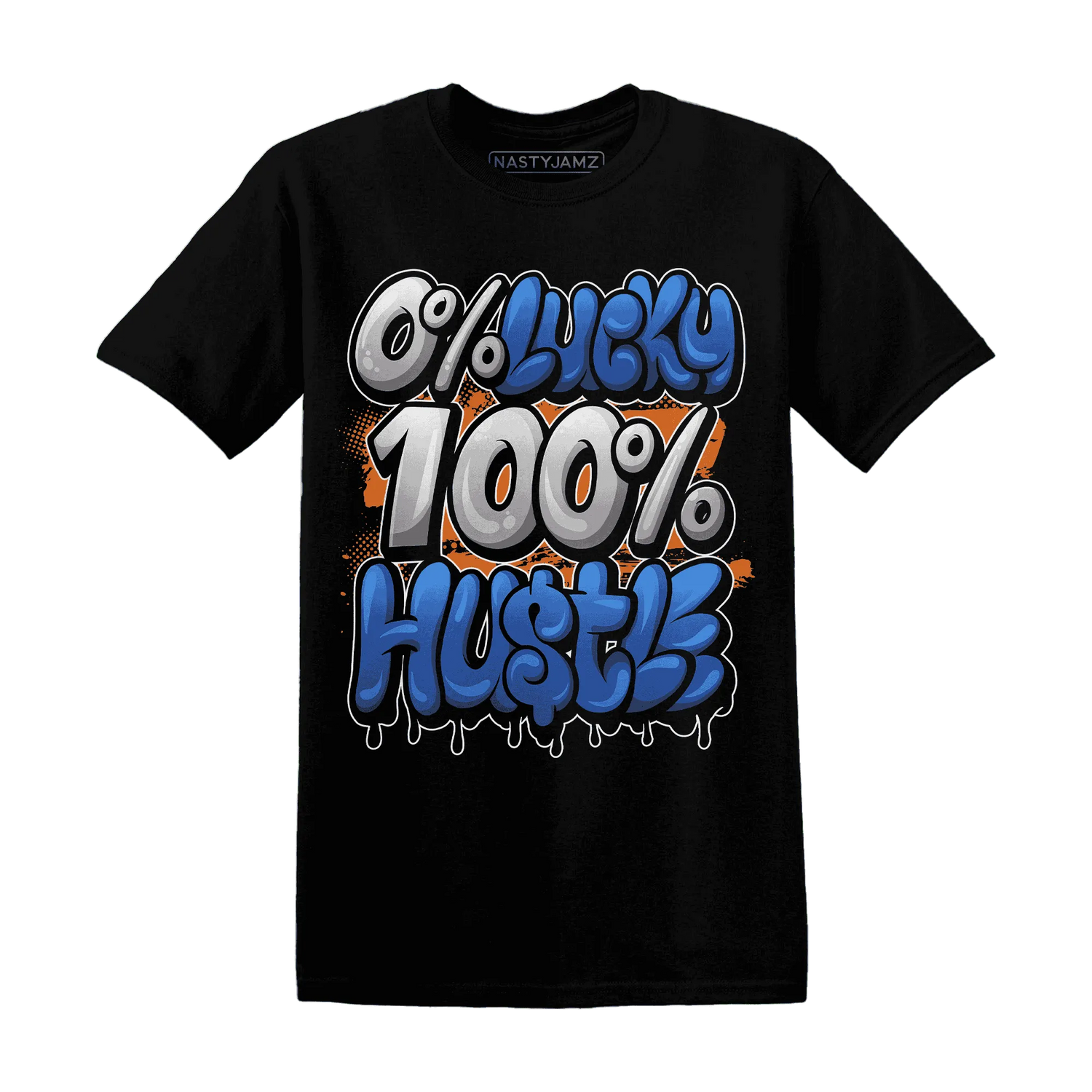 Dunk-Low-Knicks-T-Shirt-Match-Lucky-Hustle