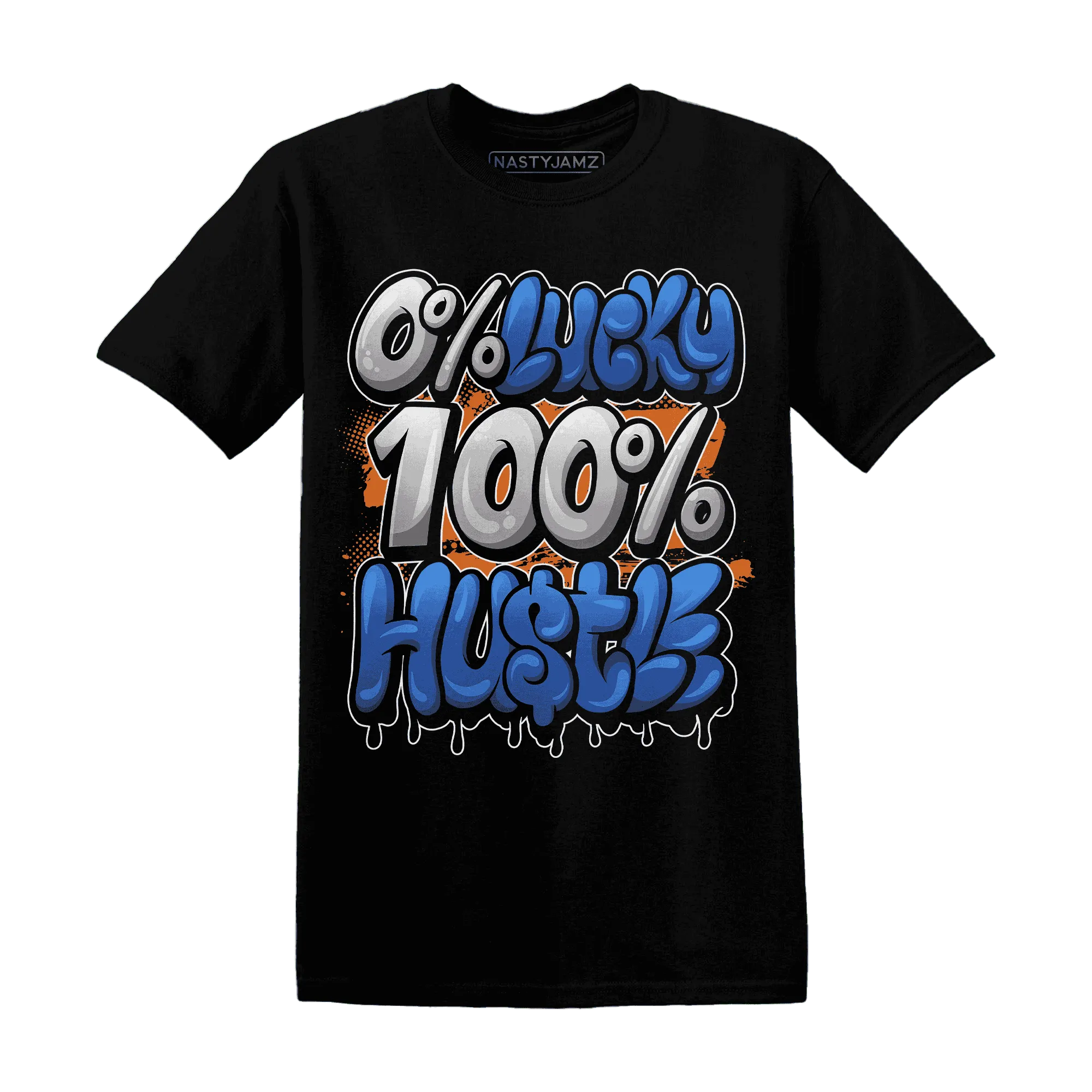 Dunk-Low-Knicks-T-Shirt-Match-Lucky-Hustle