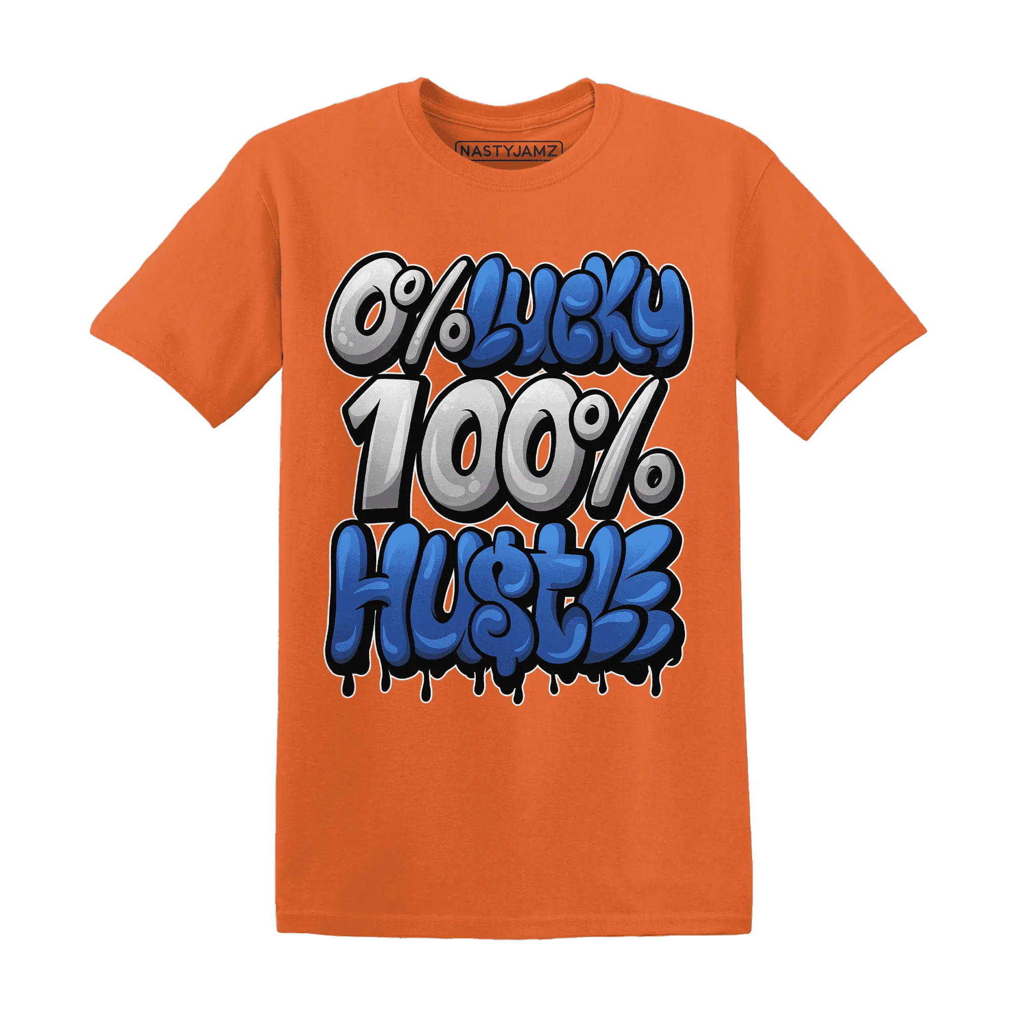 Dunk-Low-Knicks-T-Shirt-Match-Lucky-Hustle