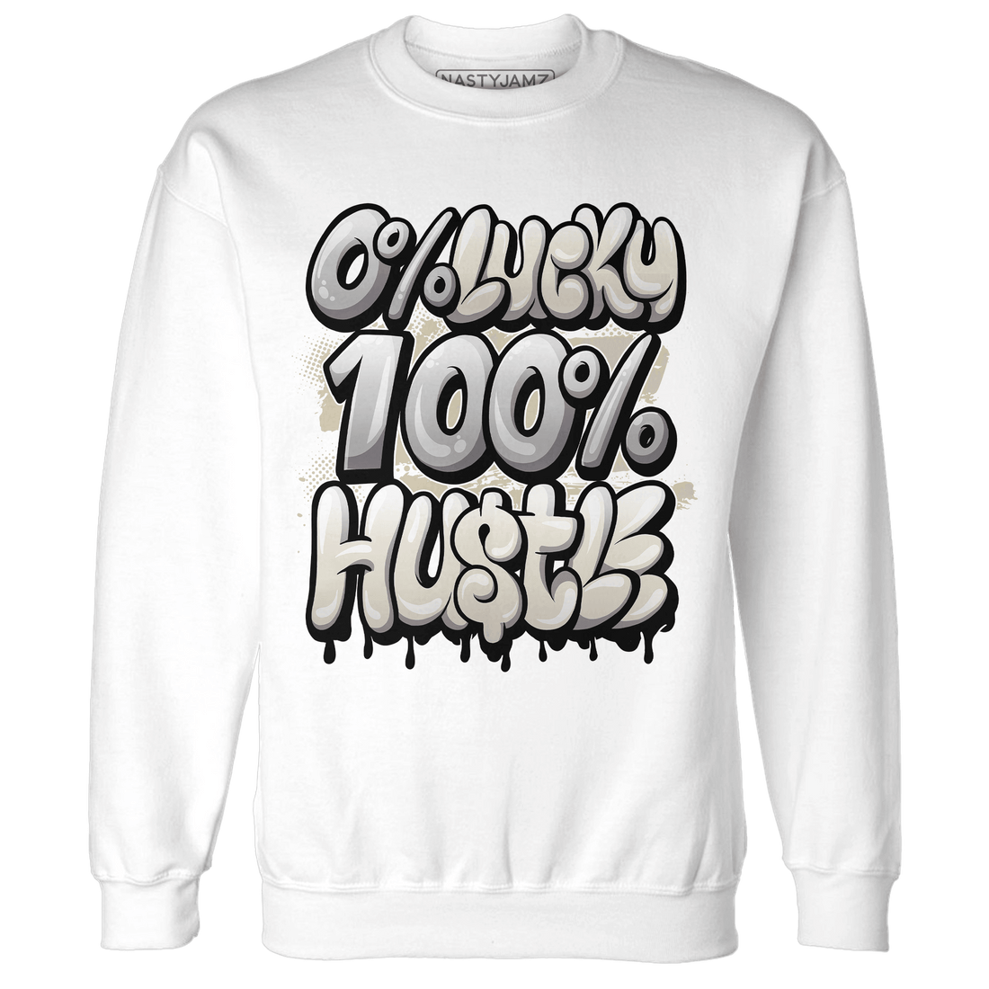 Gratitude 11s Sweatshirt Match Lucky Hustle - NastyJamz