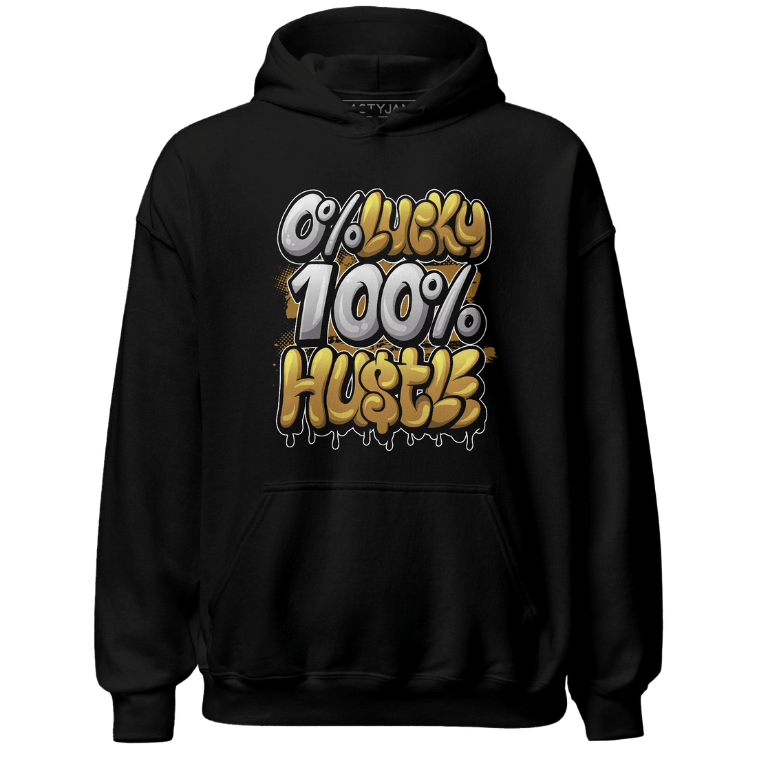 Wheat 13s Hoodie Match Lucky Hustle - NastyJamz