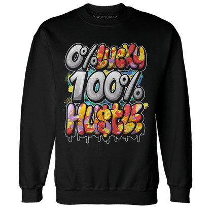 Mid GS Six Championships 1s Sweatshirt Match Lucky Hustle - NastyJamz