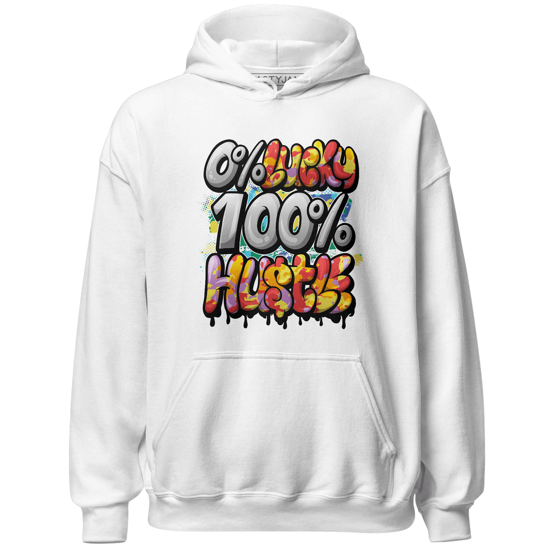 Mid GS Six Championships 1s Hoodie Match Lucky Hustle - NastyJamz