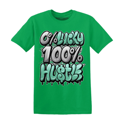 Green-Glow-3s-T-Shirt-Match-Lucky-Hustle