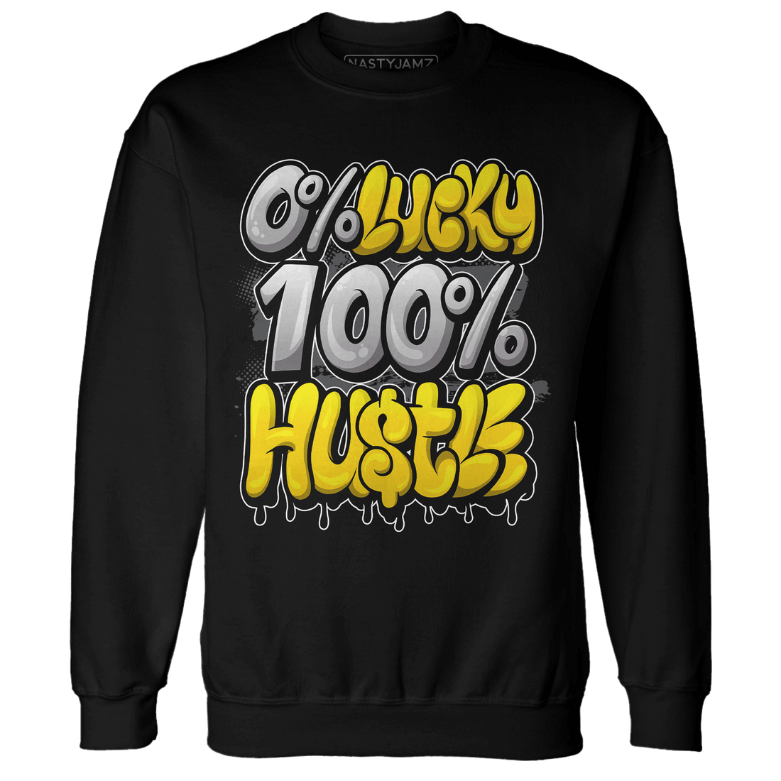 Thunder 4s Sweatshirt Match Lucky Hustle - NastyJamz