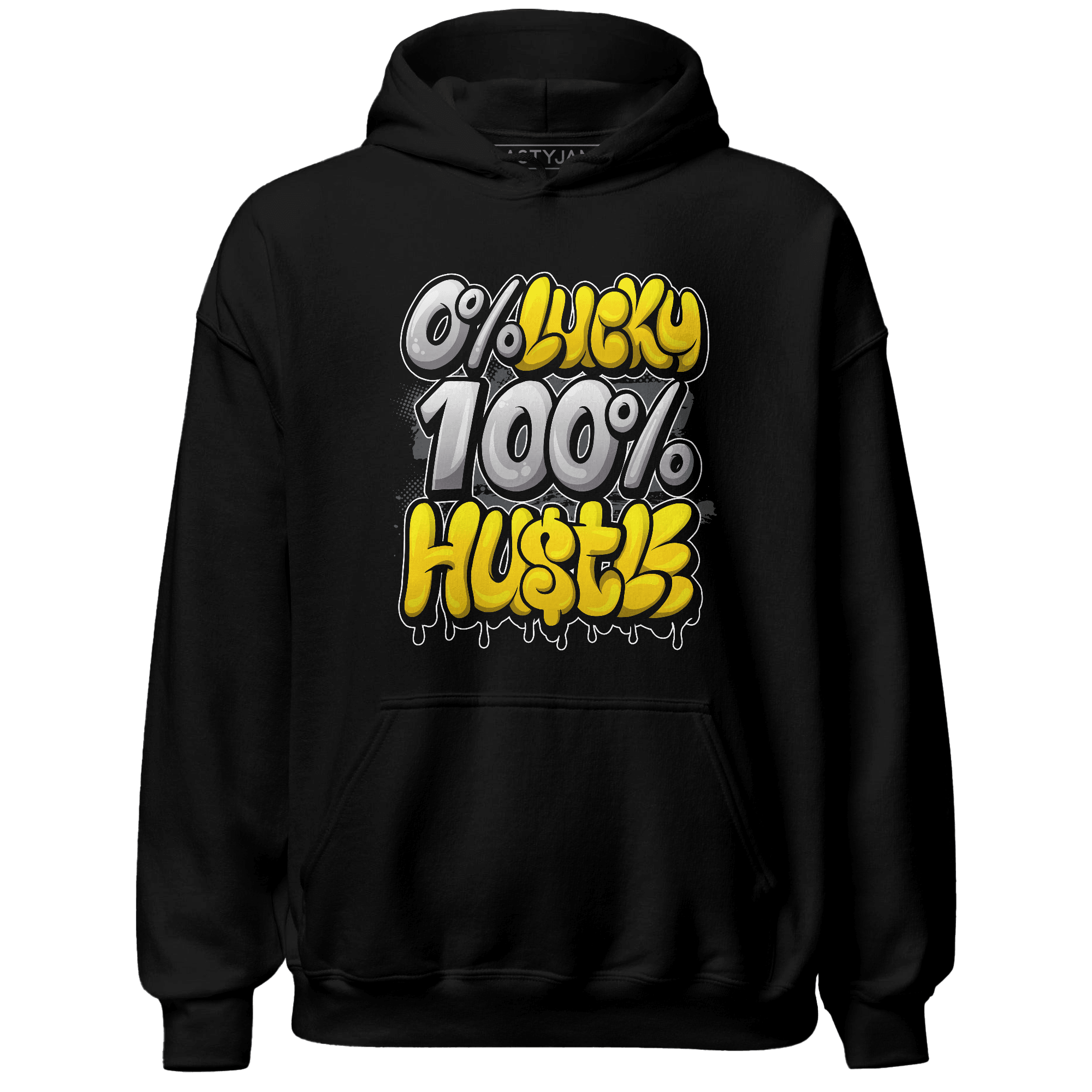 Thunder 4s Hoodie Match Lucky Hustle - NastyJamz