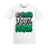 Lucky-Green-5s-T-Shirt-Match-Lucky-Hustle