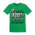 Lucky-Green-5s-T-Shirt-Match-Lucky-Hustle