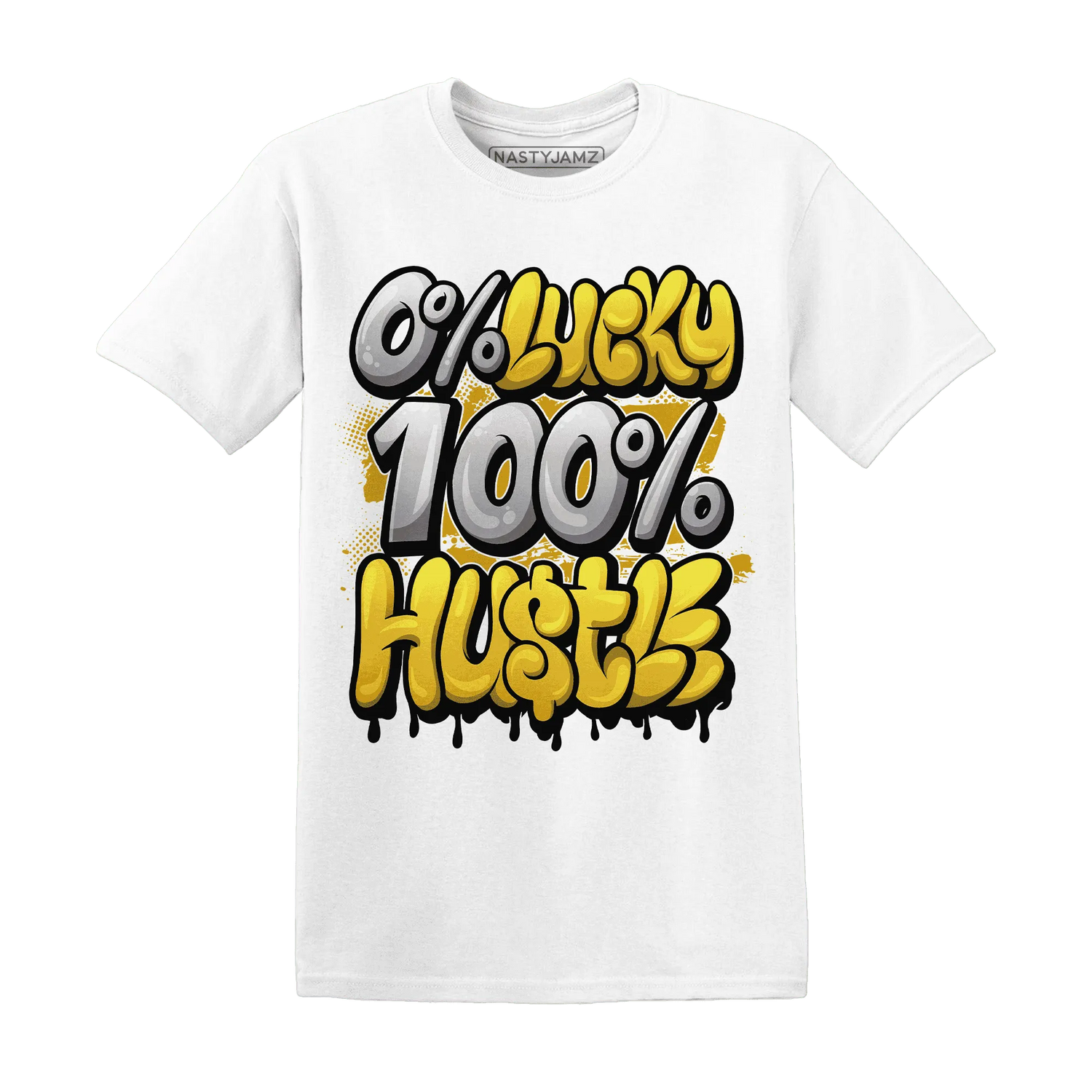 Yellow-Ochre-6s-T-Shirt-Match-Lucky-Hustle