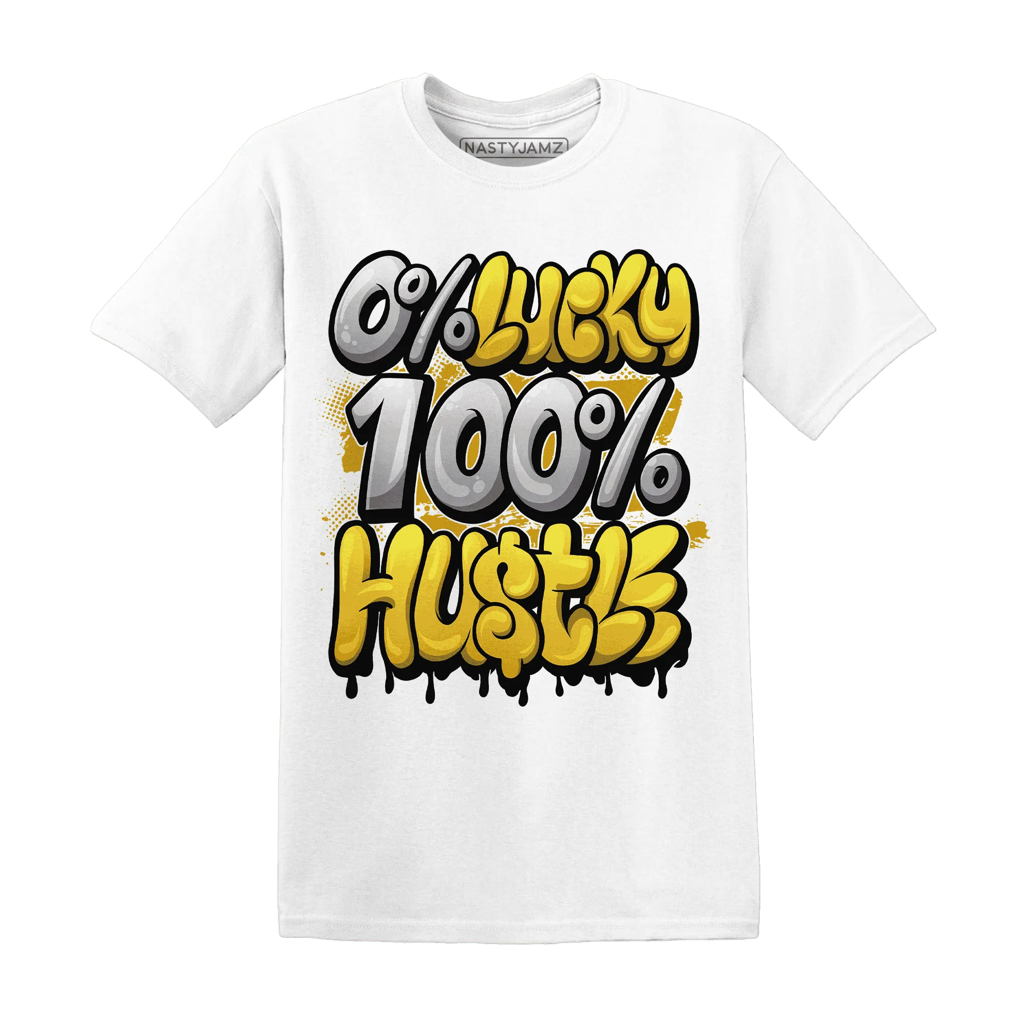 Yellow-Ochre-6s-T-Shirt-Match-Lucky-Hustle