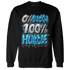 Powder Blue 9s Sweatshirt Match Lucky Hustle - NastyJamz