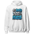 Powder Blue 9s Hoodie Match Lucky Hustle - NastyJamz