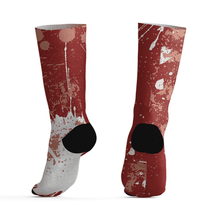 Dune-Red-13s-Socks-Match-MO-sneaker-3D