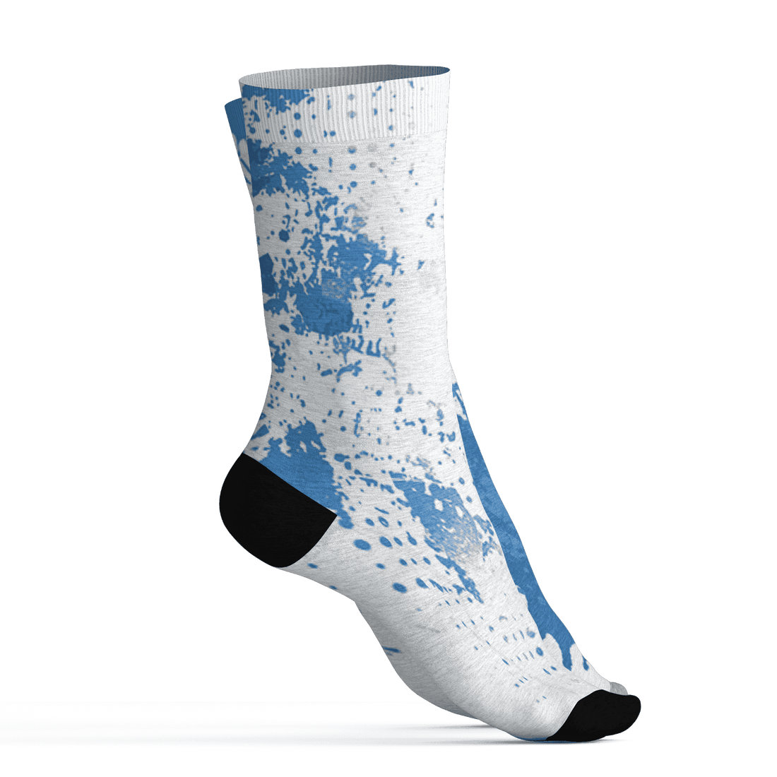 Carolina-Blue-Univercitii-17s-Socks-Match-MO-sneaker-3D