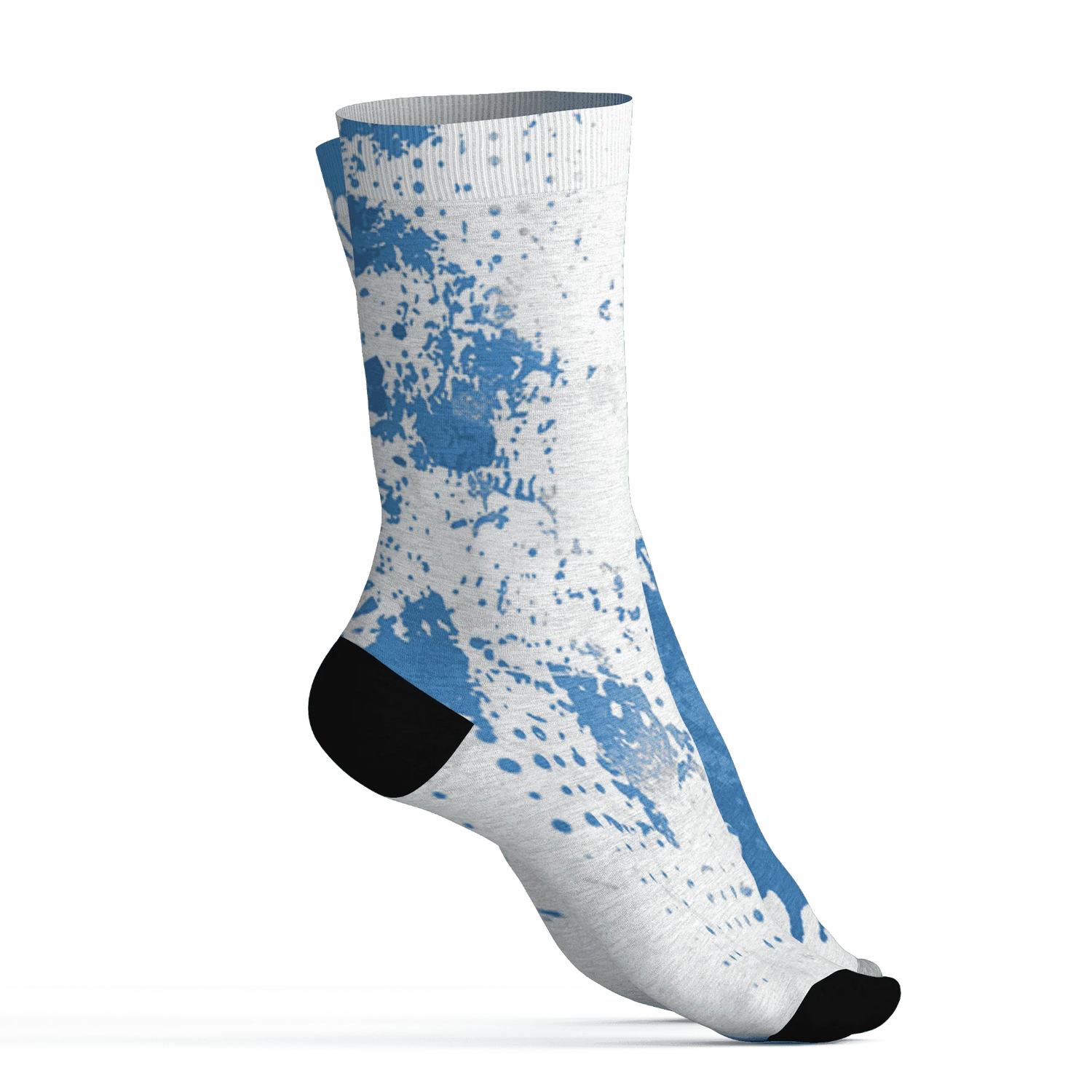 Carolina-Blue-Univercitii-17s-Socks-Match-MO-sneaker-3D