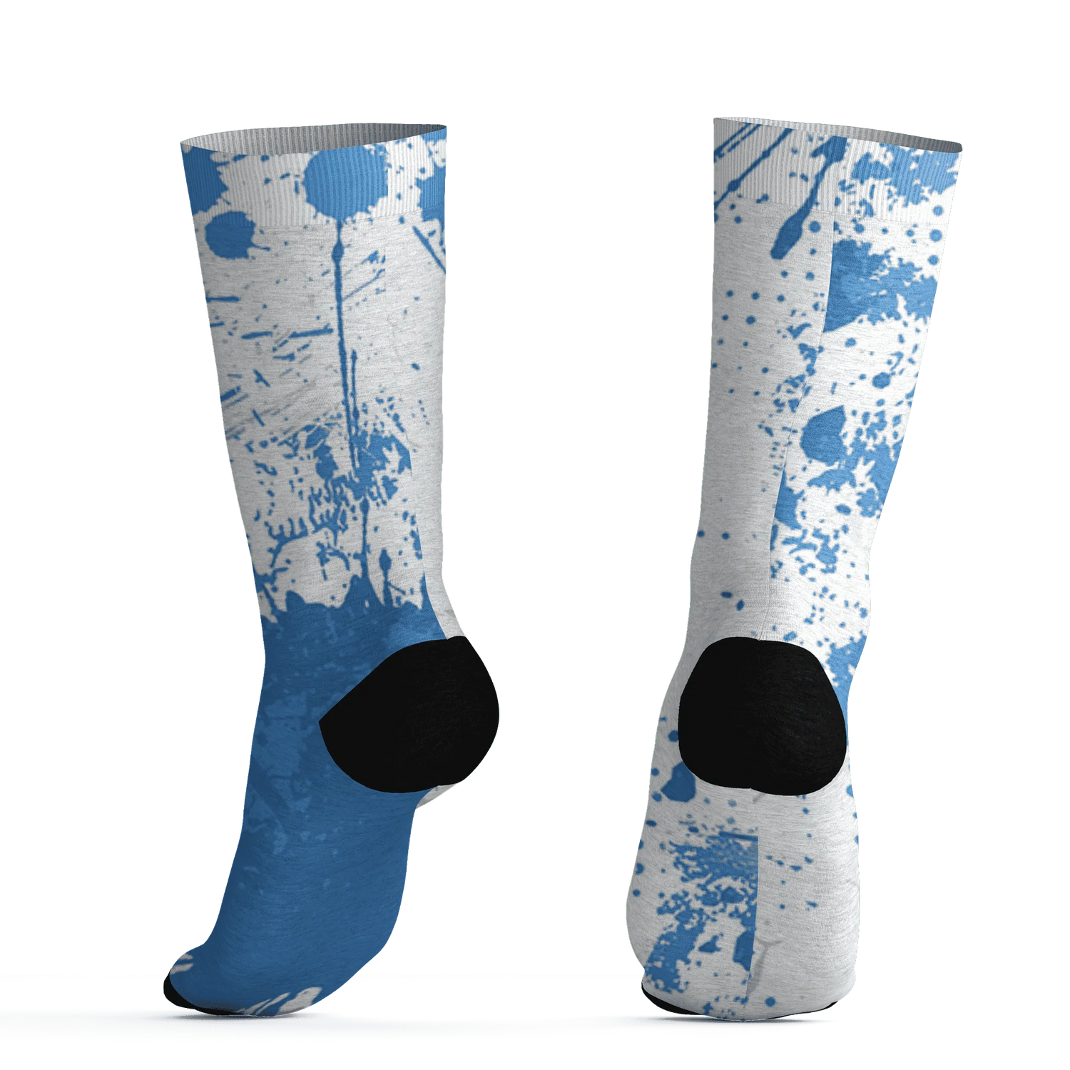 Carolina-Blue-Univercitii-17s-Socks-Match-MO-sneaker-3D