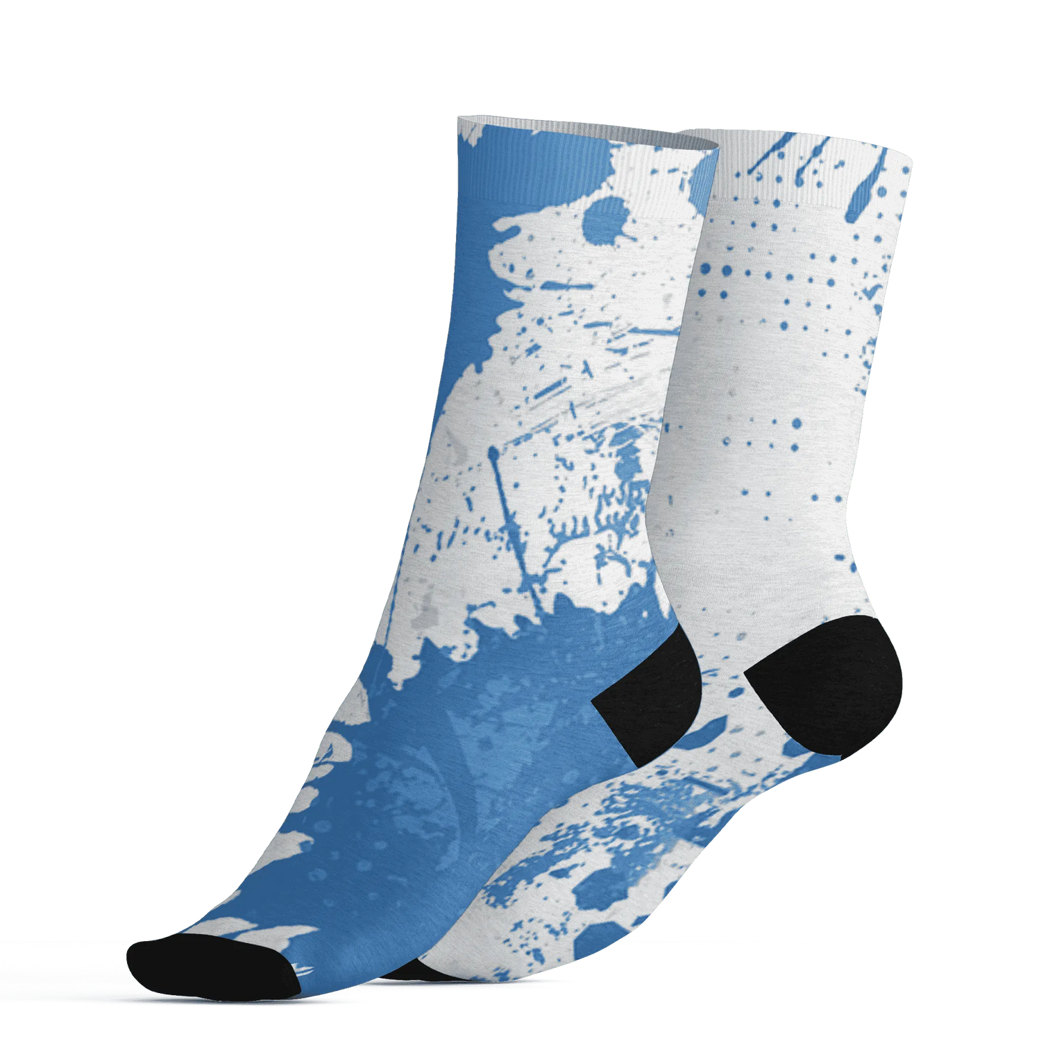 Carolina-Blue-Univercitii-17s-Socks-Match-MO-sneaker-3D