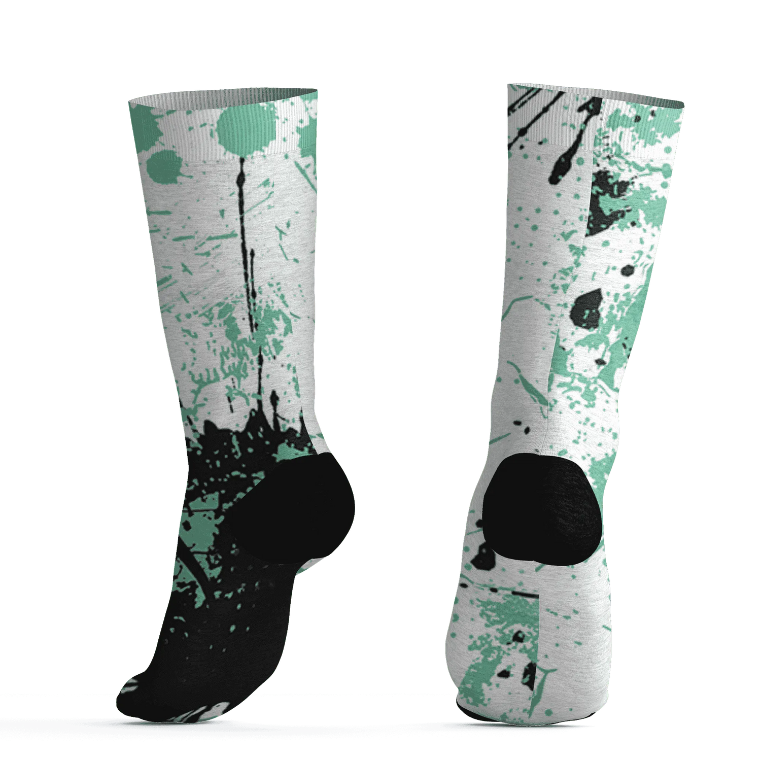 High-OG-Green-Glow-1s-Socks-Match-MO-sneaker-3D