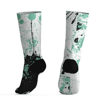 High-OG-Green-Glow-1s-Socks-Match-MO-sneaker-3D