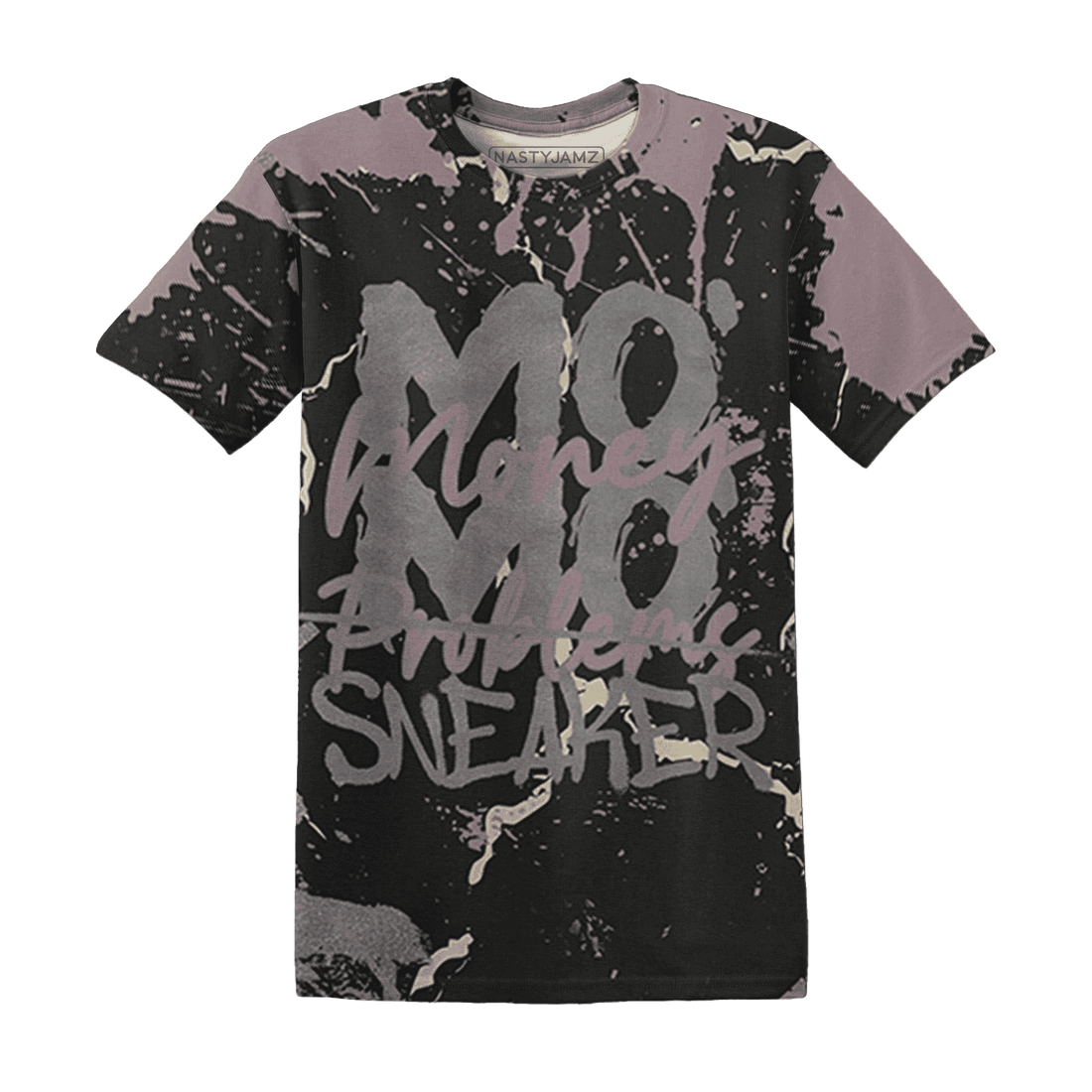 Black-Violet-Ore-3s-T-Shirt-Match-MO-sneaker-3D