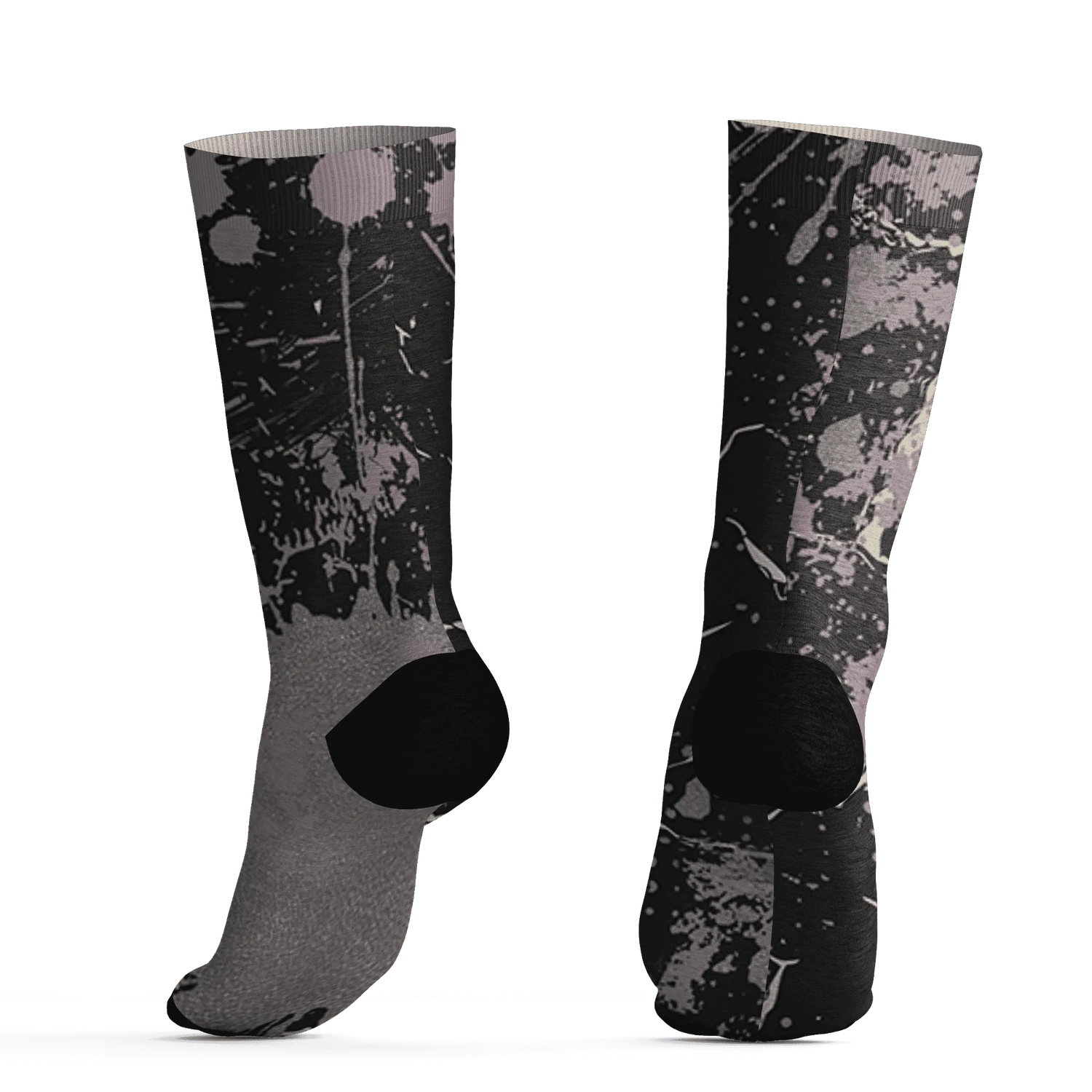 Black-Violet-Ore-3s-Socks-Match-MO-sneaker-3D